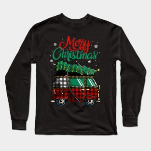 Christmas Camper Van Long Sleeve T-Shirt